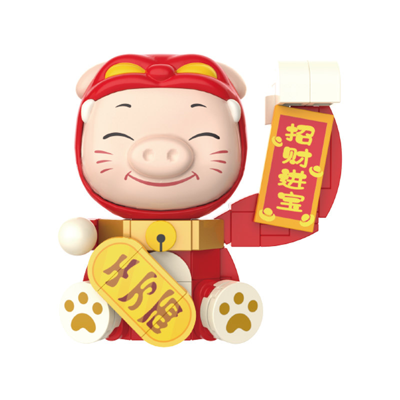 JK6833 招財豬