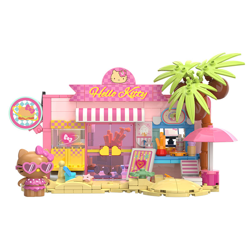  TC2032 三麗鷗 Hello Kitty 濱海假日：漢堡餐廳
